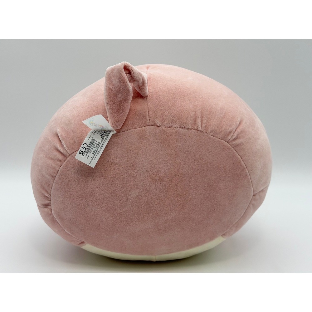 Squishmallows Hettie the Pig 14" Soft Stuffed Plush Farm Animal Pink w/ Bow Tie - Picture 5 of 6
